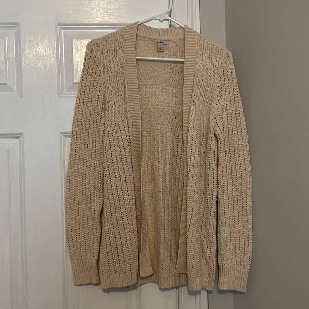 LL Bean cardigan